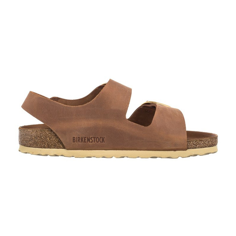Birkenstock Milano Big Buckle Cognac 1024067 (BK251-b) sandales