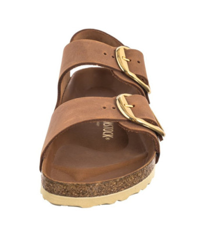 Birkenstock Milano Big Buckle Cognac 1024067 (BK251-b) sandals