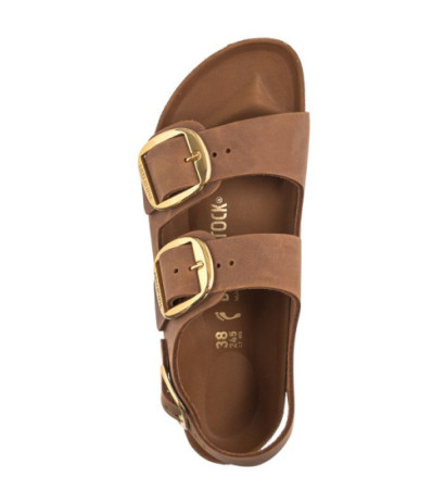 Birkenstock Milano Big Buckle Cognac 1024067 (BK251-b) sandaalid
