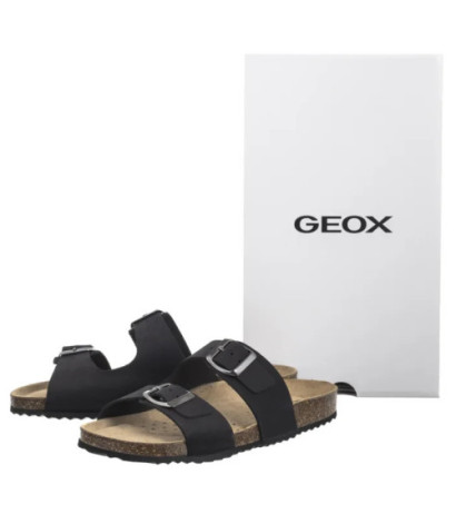 Geox D Brionia L Black D35LSL 00032 C9999 (GE175-b) Sieviešu apavi/Flip Flops
