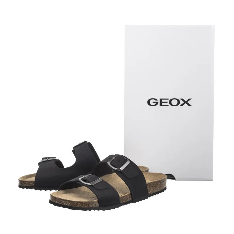 Geox D Brionia L Black D35LSL 00032 C9999 (GE175-b) Sieviešu apavi/Flip Flops