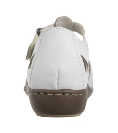 Rieker Białe 45869-81 White Combination (RI165-b) sandalai