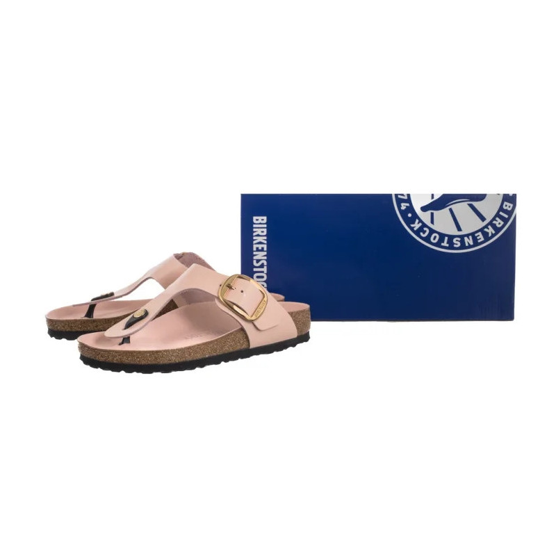 Birkenstock Gizeh Big Buckle High-Shine Light Rose 1029412 (BK253-b) šlepetės