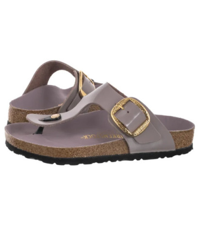 Birkenstock Gizeh Big Buckle High-Shine Faded Purple 1029804 (BK253-c) apavi