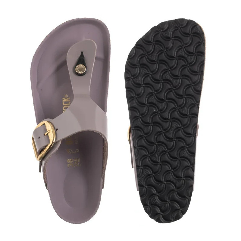 Birkenstock Gizeh Big Buckle High-Shine Faded Purple 1029804 (BK253-c) flip flops