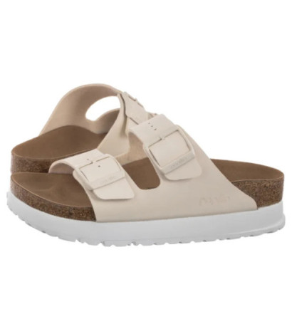 Papillio Arizona Pap Flex Platform Eggshell 1029127 (PP12-e) Women's Shoes/Flip Flops