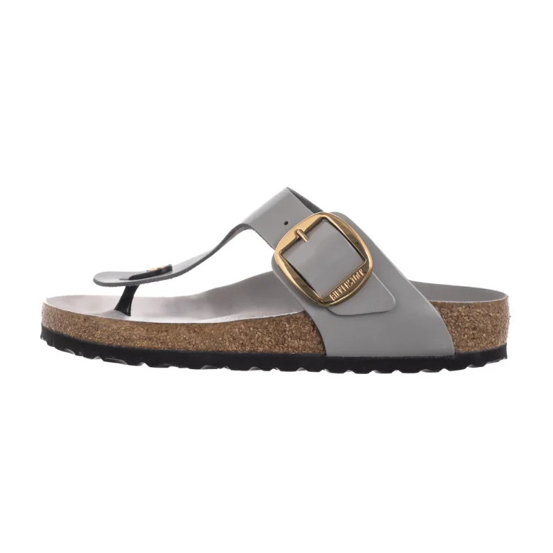 Birkenstock Gizeh Big Buckle High-Shine Stone Coin 1029430 (BK253-d) flip flops