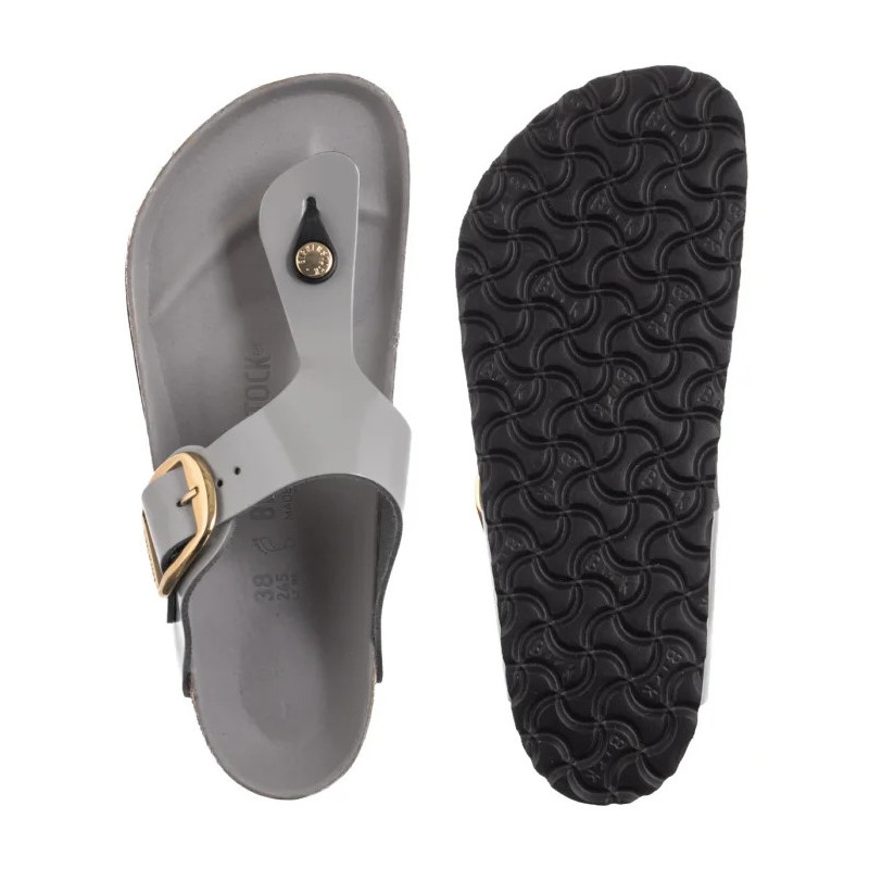 Birkenstock Gizeh Big Buckle High-Shine Stone Coin 1029430 (BK253-d) kingad