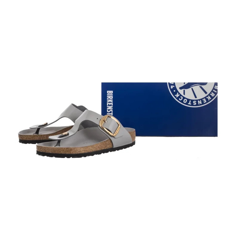 Birkenstock Gizeh Big Buckle High-Shine Stone Coin 1029430 (BK253-d) šlepetės