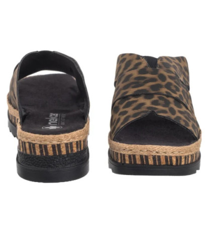 Rieker Brązowe Panterka V7989-90 Multi (RI164-d) kingad