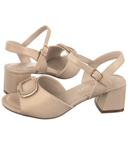 Sergio Leone Beżowe SK 891  (SL519-a) bateliai