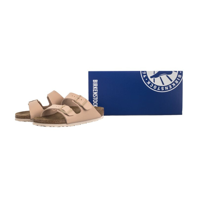 Birkenstock Arizona BS New Beige 1027723 (BK260-a) Moteriški batai/šlepetės