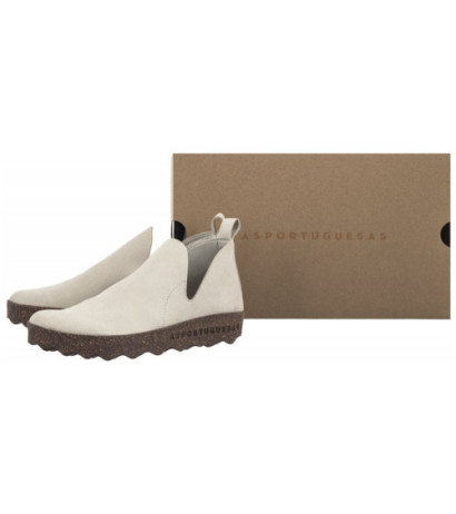 Asportuguesas Cloe L Eco Sued Offwhite P018214011 (AP13-a) kurpes