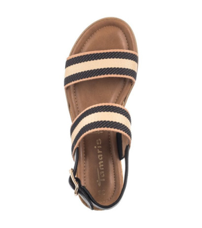 Tamaris Czarne 1-28132-42 098 Black Comb (TM494-a) shoes