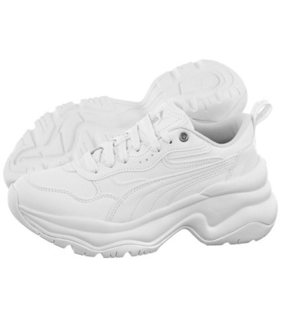 Puma Cilia Wedge White-Puma White-Puma Silver 393915-02 (PU585-b) kurpes