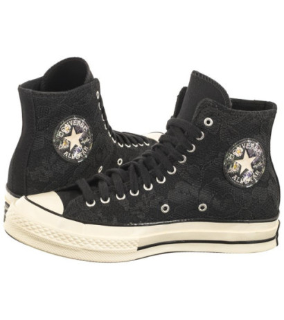 Converse Chuck 70 Hi Black/Egret/Black A07998C (CO681-a) apavi