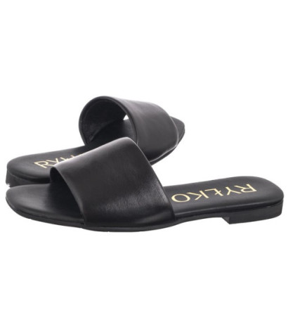Ryłko Czarne 0AGH2_V_ __45 (RY852-a) Sieviešu apavi/Flip Flops