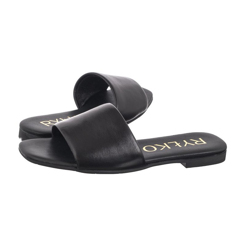 Ryłko Czarne 0AGH2_V_ __45 (RY852-a) Women's Shoes/Flip Flops