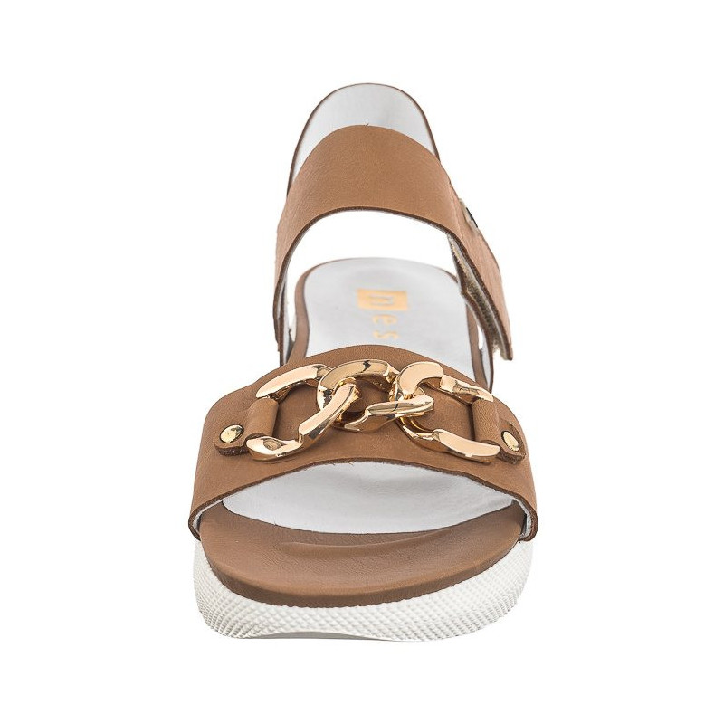 Nessi Brązowe 23438 (NE378-a) sandalai