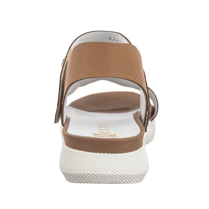 Nessi Brązowe 23438 (NE378-a) sandalai