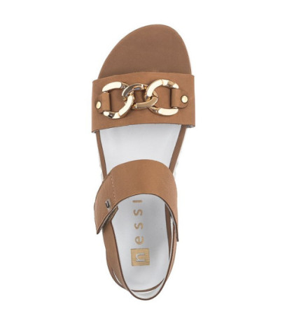 Nessi Brązowe 23438 (NE378-a) sandalai
