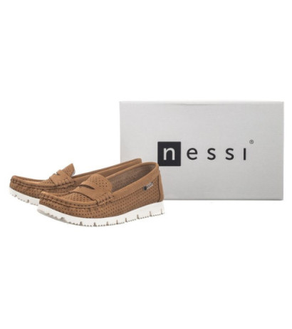 Nessi Brązowe 22739 (NE382-a) kurpes