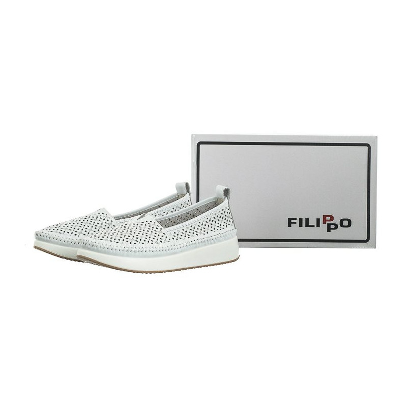 Filippo Białe DP4555/25 WH (FO92-a) shoes