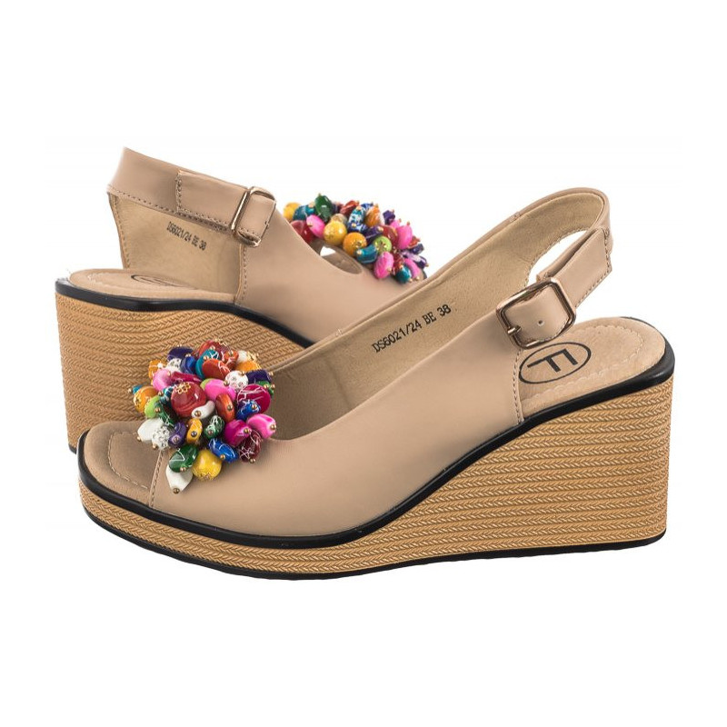 Filippo Beżowe DS6021/25 BE (FO93-a) shoes