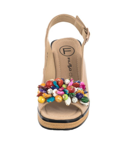 Filippo Beżowe DS6021/25 BE (FO93-a) kurpes