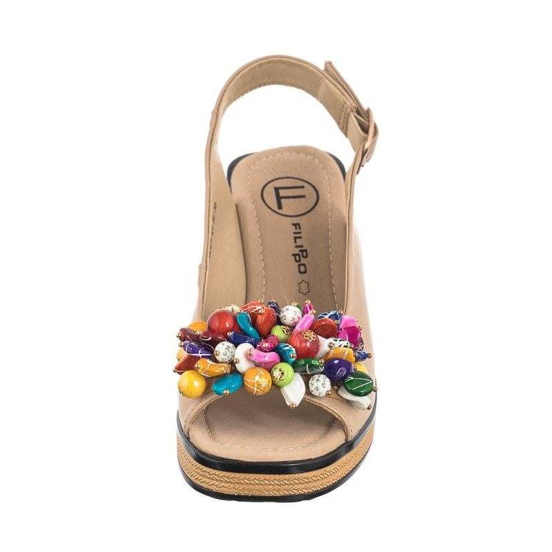 Filippo Beżowe DS6021/25 BE (FO93-a) shoes