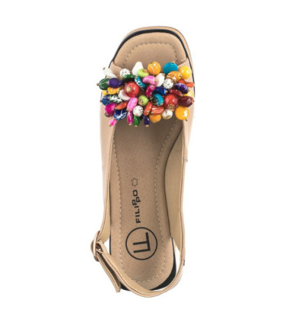 Filippo Beżowe DS6021/25 BE (FO93-a) shoes