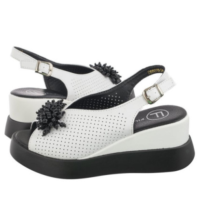 Filippo Białe DS6078/24 WH (FO94-a) sandals