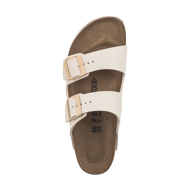 Birkenstock Arizona BS Eggshell 1027339 (BK260-c) Sieviešu apavi/Flip Flops