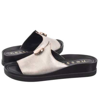 Nessi Złote 24452_ 815 (NE384-b) Women's Shoes/Flip Flops