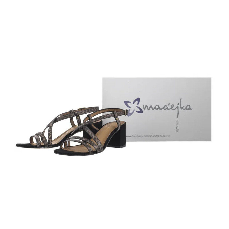 Maciejka Czarne Pantera 06653-20/00-0 (MA1200-e) kurpes