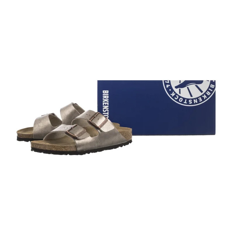 Birkenstock Arizona BS Graceful Taupe 1029439 (BK262-b) Moteriški batai/šlepetės