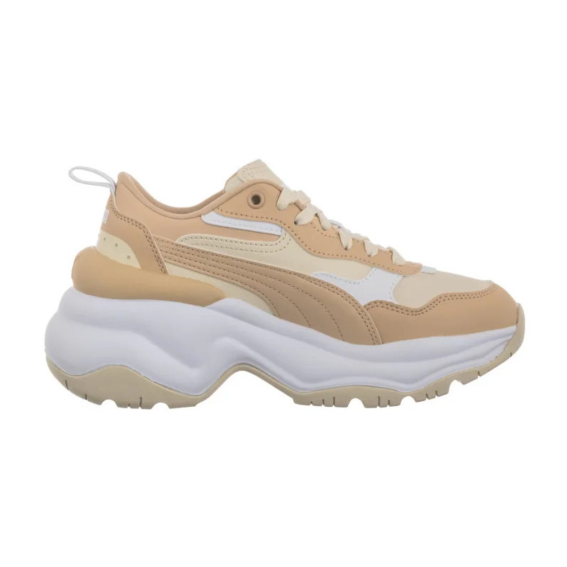 Puma Cilia Wedge Alpine Snow-Light Sand-White 393915-12 (PU585-c) shoes