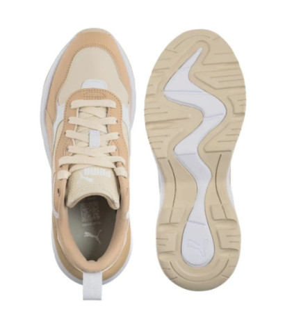 Puma Cilia Wedge Alpine Snow-Light Sand-White 393915-12 (PU585-c) bateliai