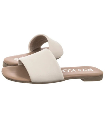 Ryłko Kremowe 0AGH2_V_ _2TS (RY852-c) Sieviešu apavi/Flip Flops