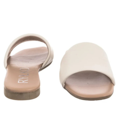 Ryłko Kremowe 0AGH2_V_ _2TS (RY852-c) Sieviešu apavi/Flip Flops