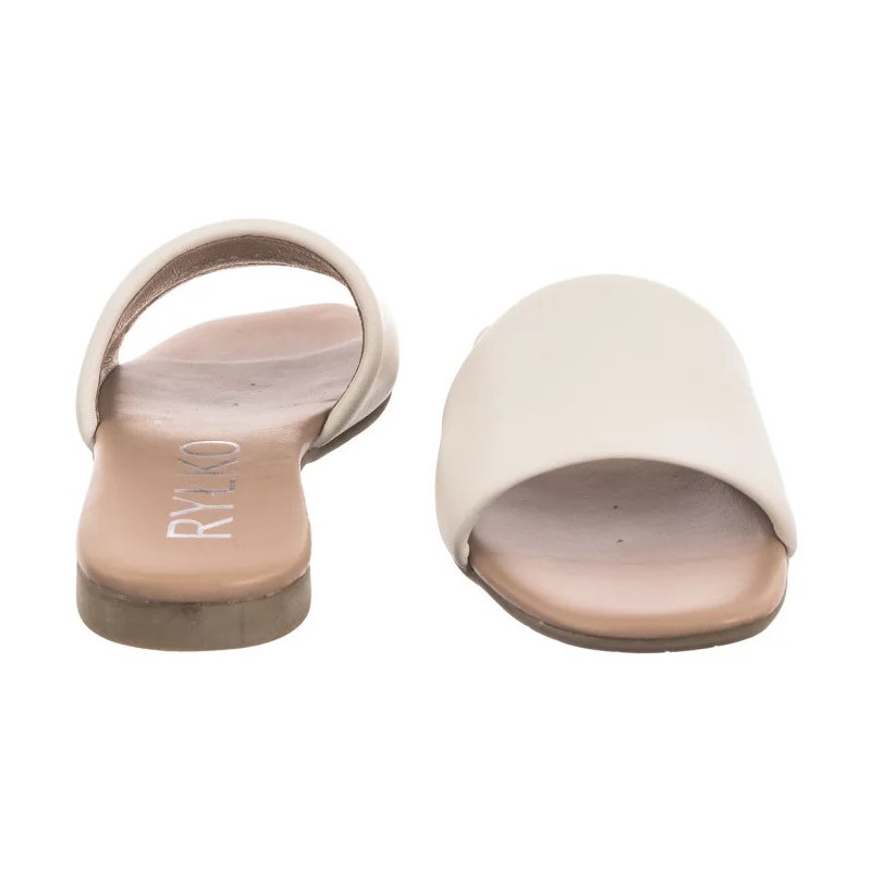 Ryłko Kremowe 0AGH2_V_ _2TS (RY852-c) Sieviešu apavi/Flip Flops