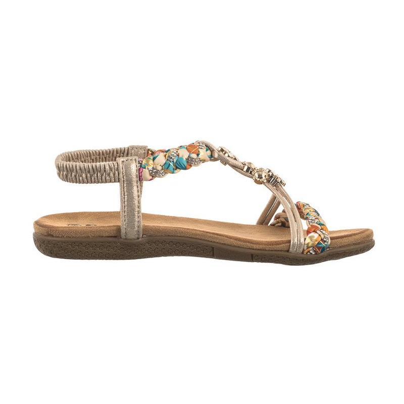 Artiker Złote 54C1323 (AR120-a) sandals