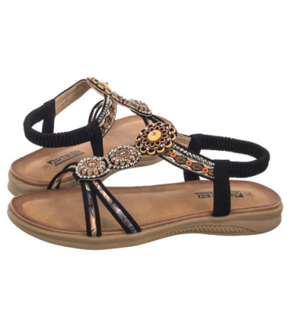 Artiker Czarne 54C1333 (AR121-a) sandals