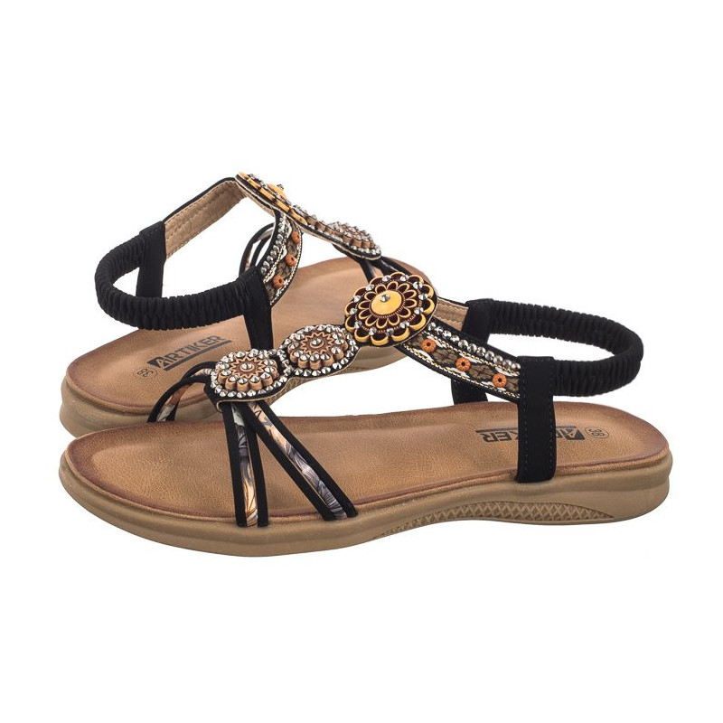 Artiker Czarne 54C1333 (AR121-a) sandalai