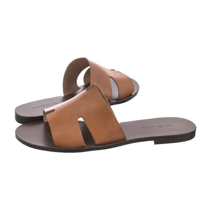 Wojas Brązowe 74008-53 (WO194-b) Women's Shoes/Flip Flops
