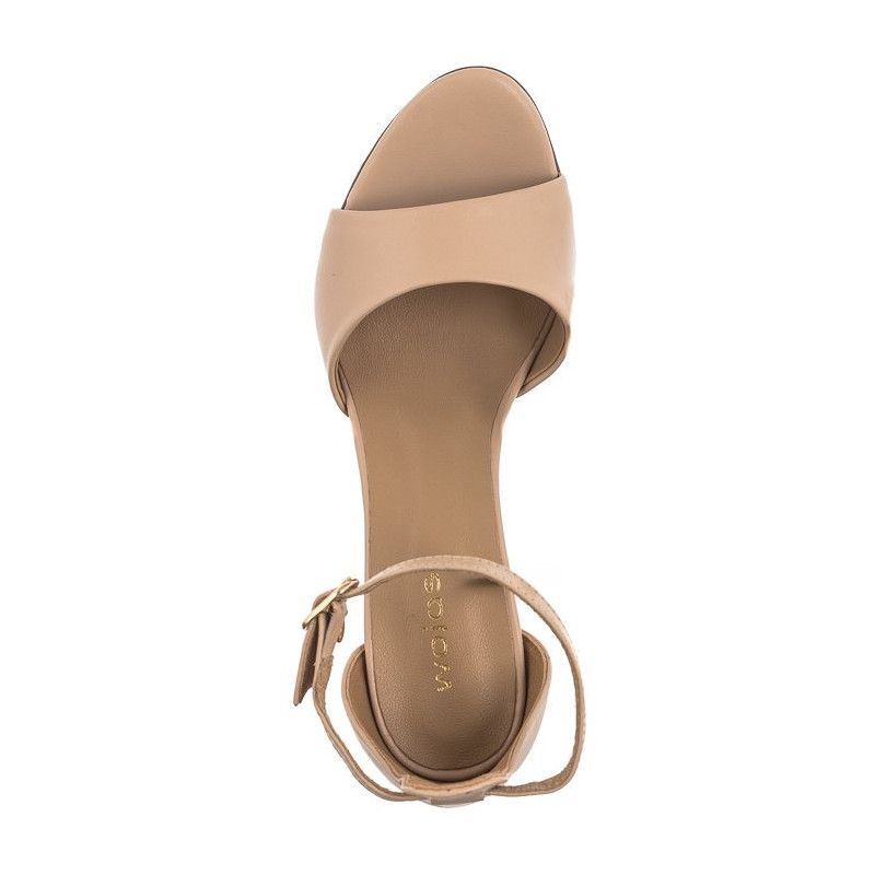 Wojas Beżowe 76182-54 (WO198-a) augsti papēži