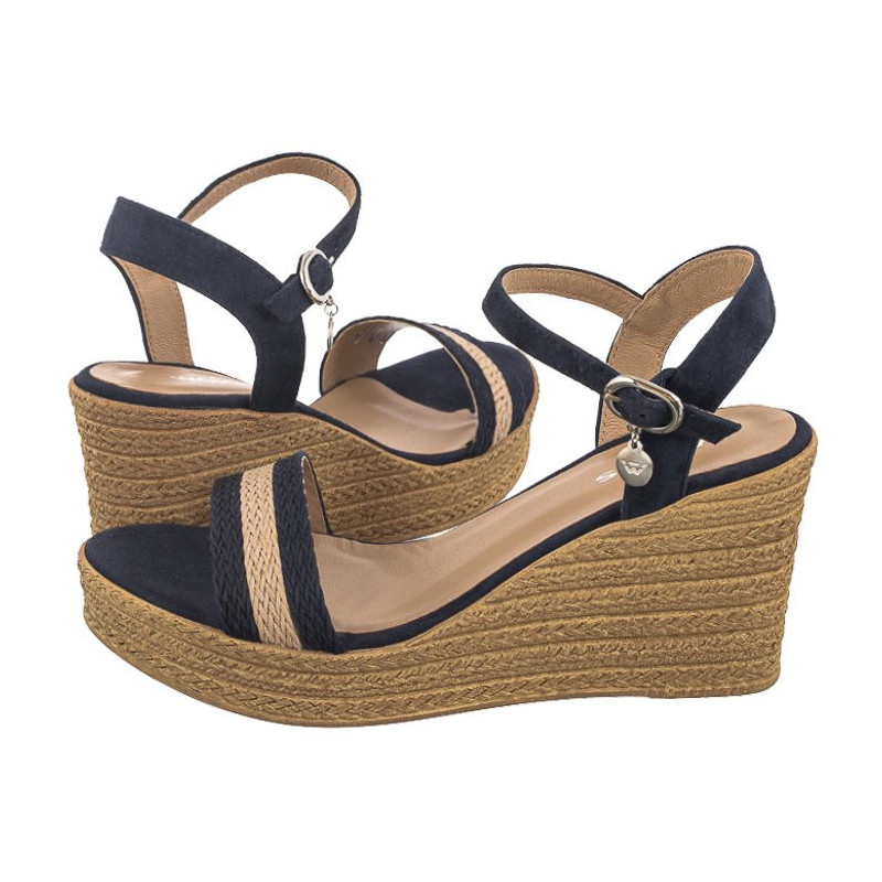 Wojas Granatowe/Beżowe 76022-86 (WO200-a) shoes