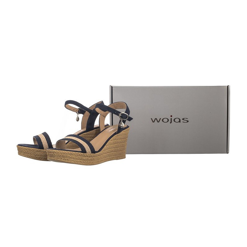 Wojas Granatowe/Beżowe 76022-86 (WO200-a) shoes