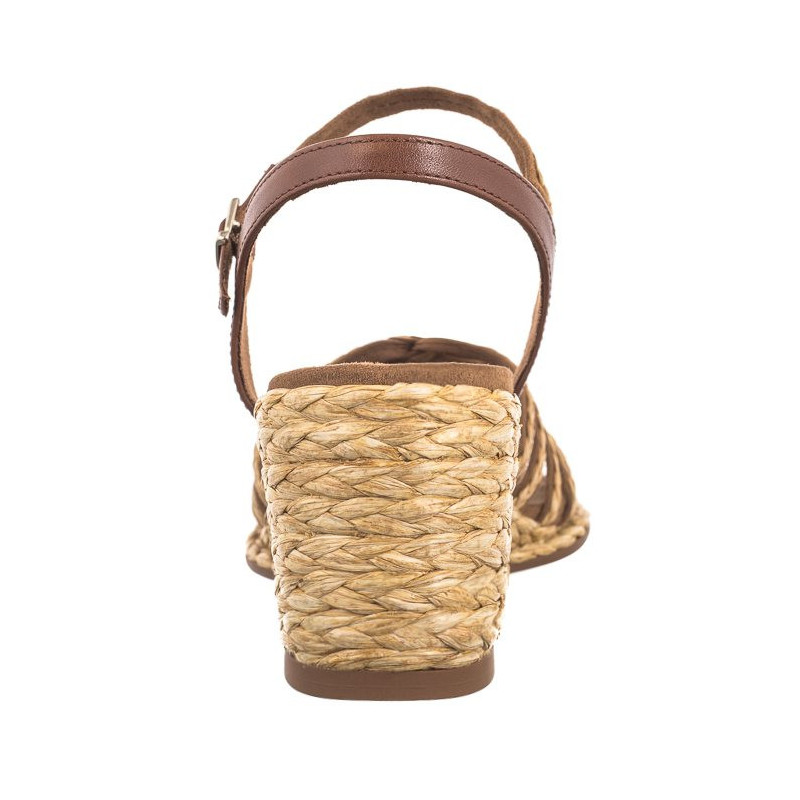 Caprice Brązowe 9-28304-42 308 Bast/Cognac (CP411-a) kurpes