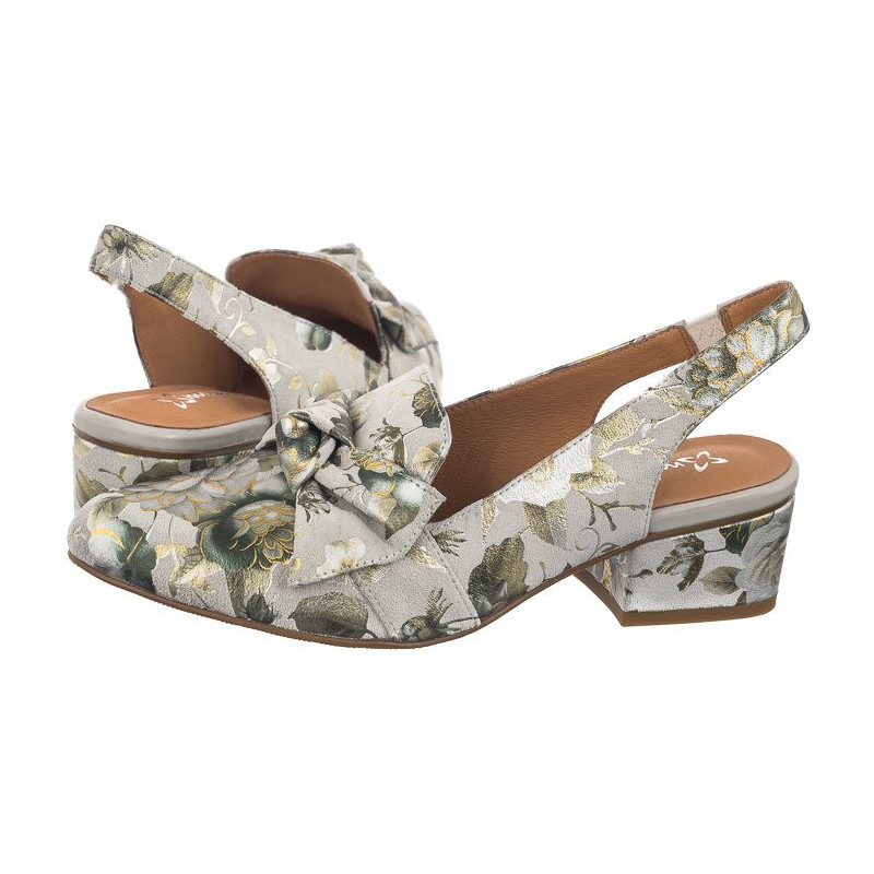 Maciejka Zielone w Kwiaty N6539-38/00-1 (MA1206-b) bateliai